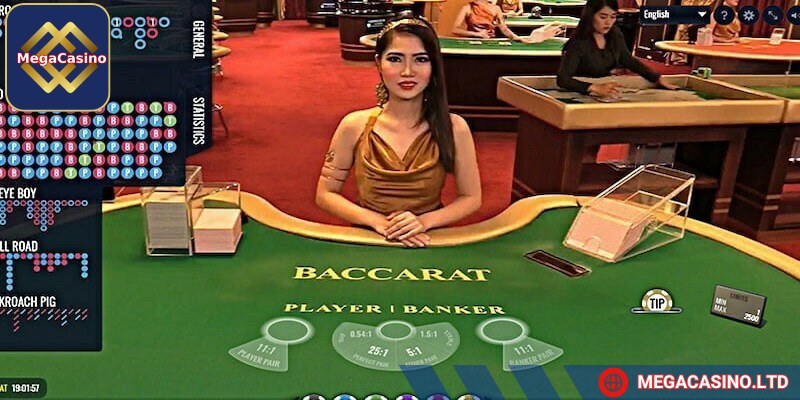 Player, Banker đều được chia tối đa 3 quân bài